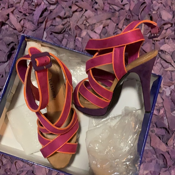 Platform multicolor Shoe - Picture 3 of 3